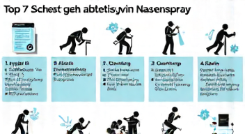 Das sind die Top 7 Schritte beim Absetzen von Nasenspray