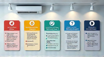 Das sind die Top 7 Schritte beim Umgang mit Klimaanlagen