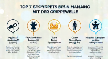 Das sind die Top 7 Schritte beim Umgang mit der Grippewelle