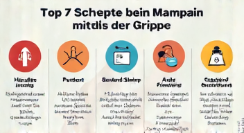 Das sind die Top 7 Schritte beim Umgang mit der Grippe