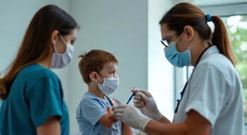 Die Dringlichkeit der Grippeimpfung für Kinder (1/10)